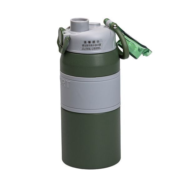 Термос Sport з нержавіючої сталі 600 мл зелений HP-14-5GR 2394098829 фото