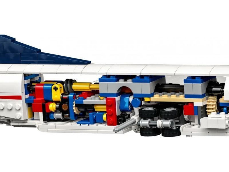 Конструктор Concorde Конкорд Літак Конструктор Airbus 1121 фото
