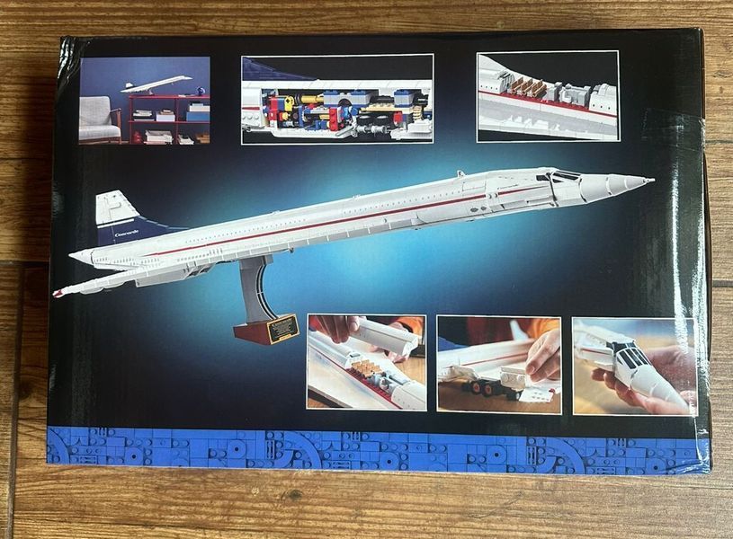 Конструктор Concorde Конкорд Літак Конструктор Airbus 1121 фото