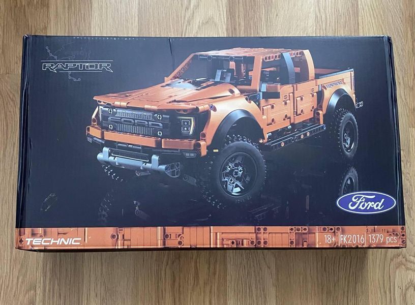 Конструктор Ford F-150 Raptor автомобіль Форд Ф-150 для дорослих 1015 фото