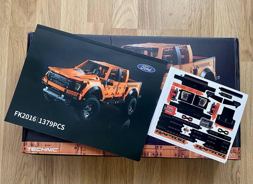 Конструктор Ford F-150 Raptor автомобіль Форд Ф-150 для дорослих 1015 фото