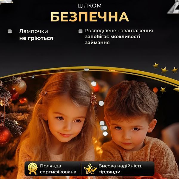 Гірлянда роса 20 метрів USB на 200 led світлодіодів крапля на білому дроті біла USB200L20MWW USB200L20MWW фото