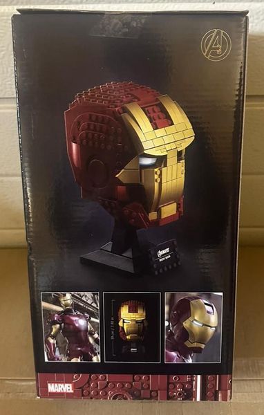 Конструктор Marvel Iron Man шолом Залізної Людини Месники 1098 фото