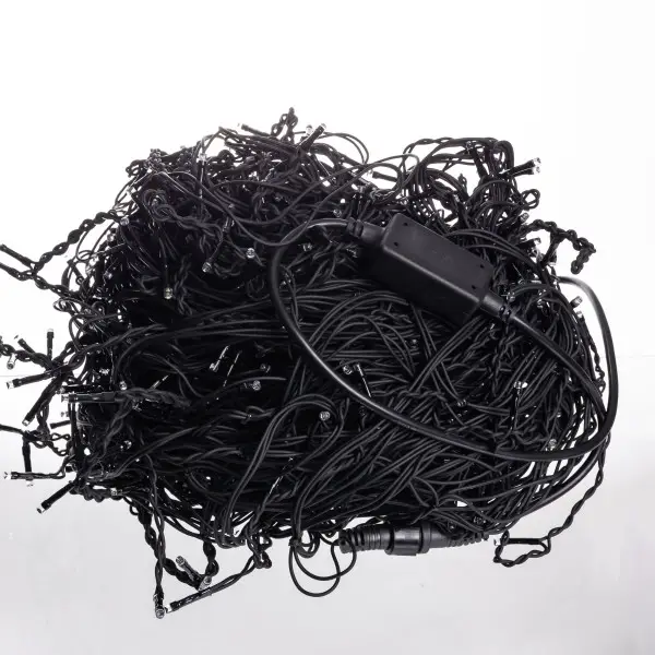 Вулична гірлянда Бахрома 50 м 840 LED чорний провід Синій 50MBBL 50MBBL фото