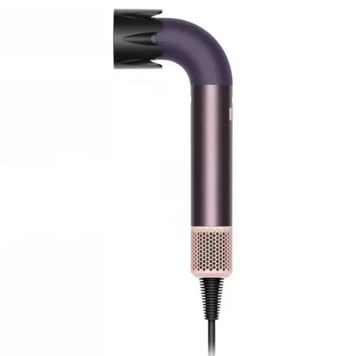 Фен стайлер Super Hairdryer мультистайлер 1600 Вт прилад для волосся з холодним гарячим повітрям 4 насадки Фіолетовий HP-3V HP-3V фото