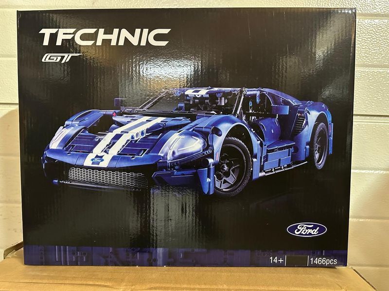 Конструктор Суперкар Ford GT 2022 Форд Джити машина перегони 1016 фото