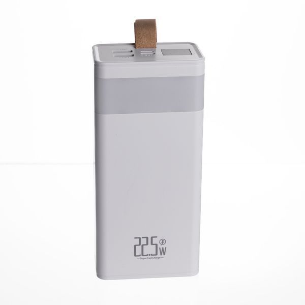 Повербанк 30000 mAh зі швидким заряджанням і ліхтариком 22.5 Вт powerbank заряджання для телефона ґаджетів Білий HP-N50 HP-N50 фото