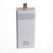 Повербанк 30000 mAh зі швидким заряджанням і ліхтариком 22.5 Вт powerbank заряджання для телефона ґаджетів Білий HP-N50 HP-N50 фото 4