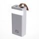 Повербанк 30000 mAh зі швидким заряджанням і ліхтариком 22.5 Вт powerbank заряджання для телефона ґаджетів Білий HP-N50 HP-N50 фото 2