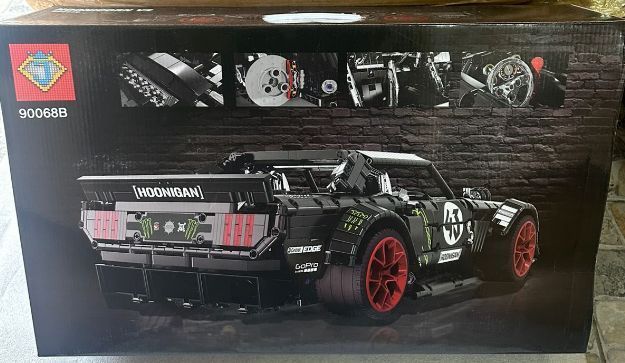 Чорний конструктор Ford Mustang Hoonicorn 1018 фото