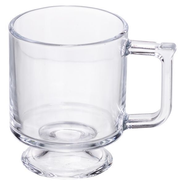 Набір чашок 6 шт для чаю та кави Goblet по 300 (мл) кружки скляні Прозорий HP-19-L6 HP-19-L6 фото