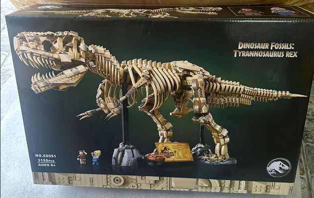 Конструктор Скелет Динозавра Тиранозавр Рекс T. Rex 1072 фото