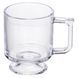 Набір чашок 6 шт для чаю та кави Goblet по 300 (мл) кружки скляні Прозорий HP-19-L6 HP-19-L6 фото 2