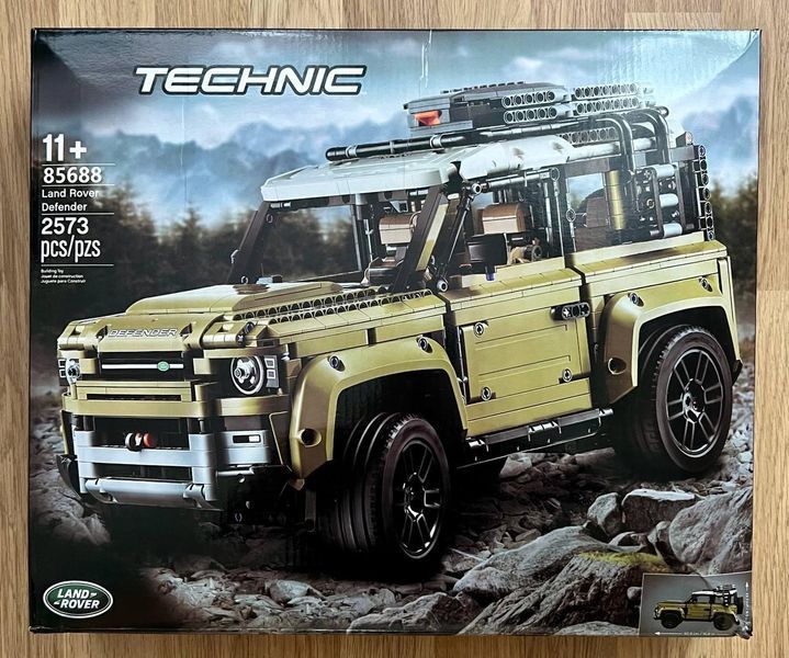 Land Rover Defender Ленд Ровер Конструктор автомобіль 1027 фото