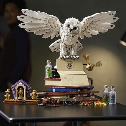 Конструктор Harry Potter Символи Гоґвортсу Гаррі Поттер Сова Букля 1076 фото