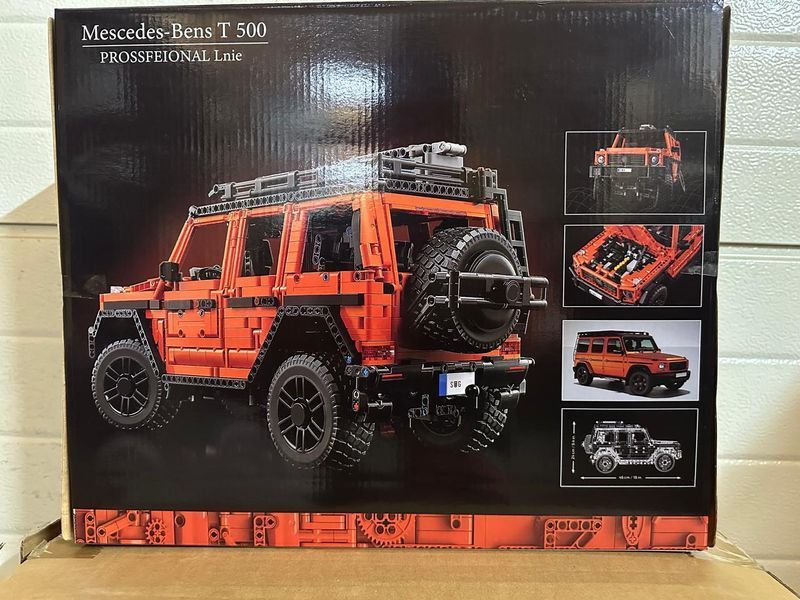 Конструктор Позашляховик Mercedes-Benz G-500 з 2891 деталі, спортивний автомобіль 1025 фото