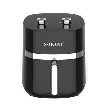 Аерогриль-фрітюрниця SOKANY 6.5 літрів 1500 Вт, чорна SK10024 2114460277 фото