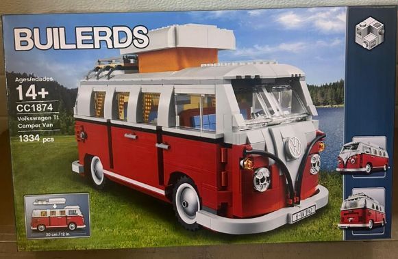 Конструктор Volkswagen T1 Фургон-Кемп 1033 фото